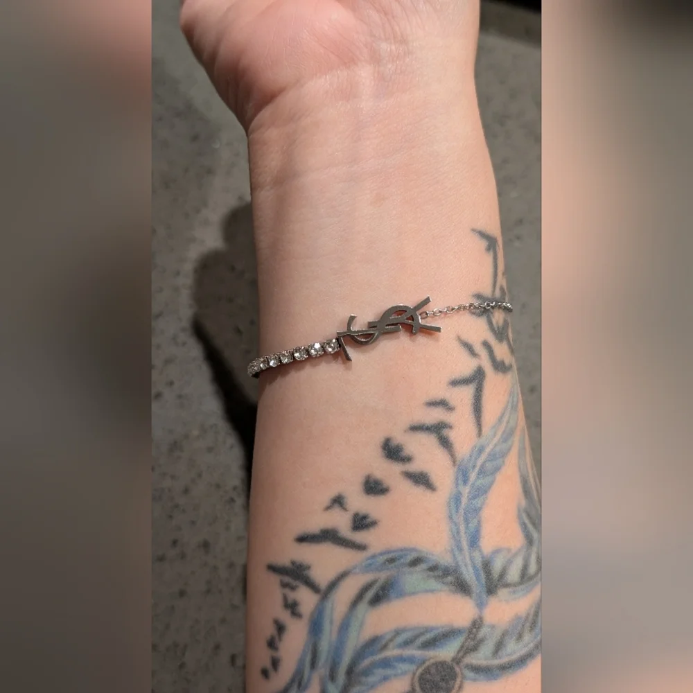Silver stainless Steel Chain Bracelet Fashion Jewelry